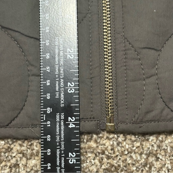 Lucky Brand Women’s XL Charcoal Quilted Puffer Jacket - Picture 10 of 13